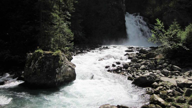 cascate di riva di tures trentino