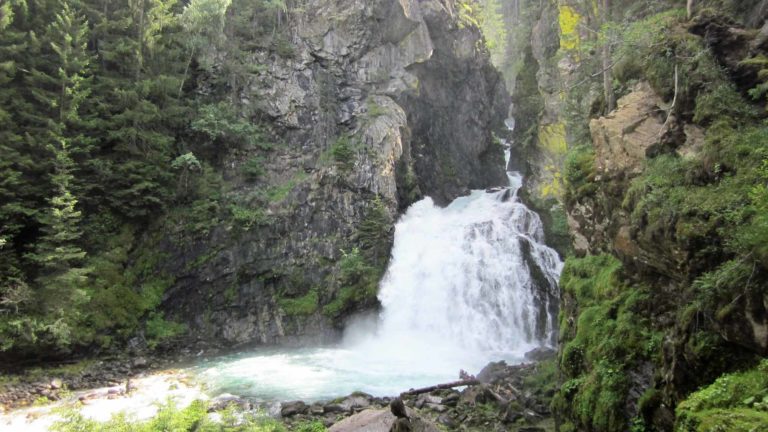 cascate di riva di tures trentino