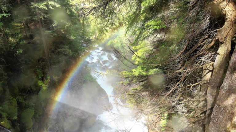 cascate di riva di tures trentino