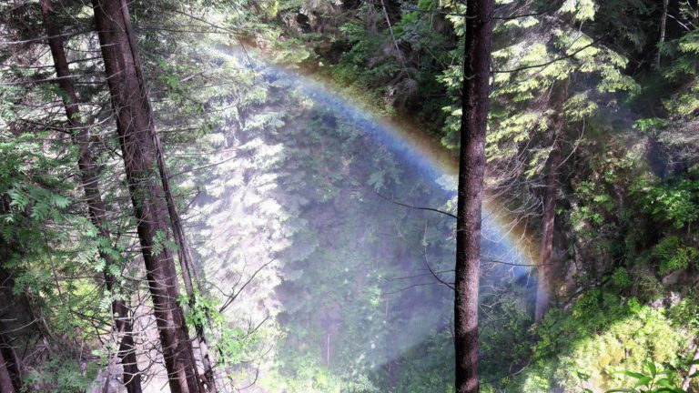 cascate di riva di tures trentino