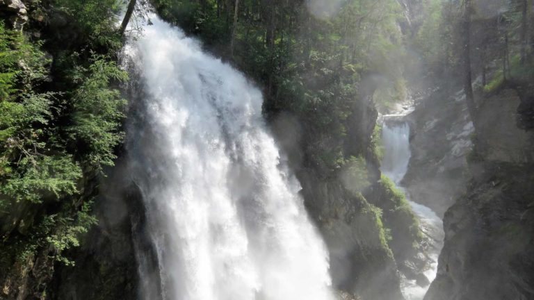 cascate riva di tures alto adige