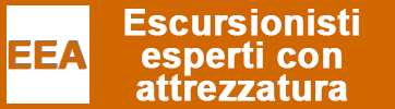 escursionisti esperti con attrezzatura livelli difficolta montane