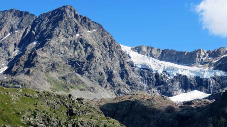 rifugio bignami e ghiacciaio fellaria