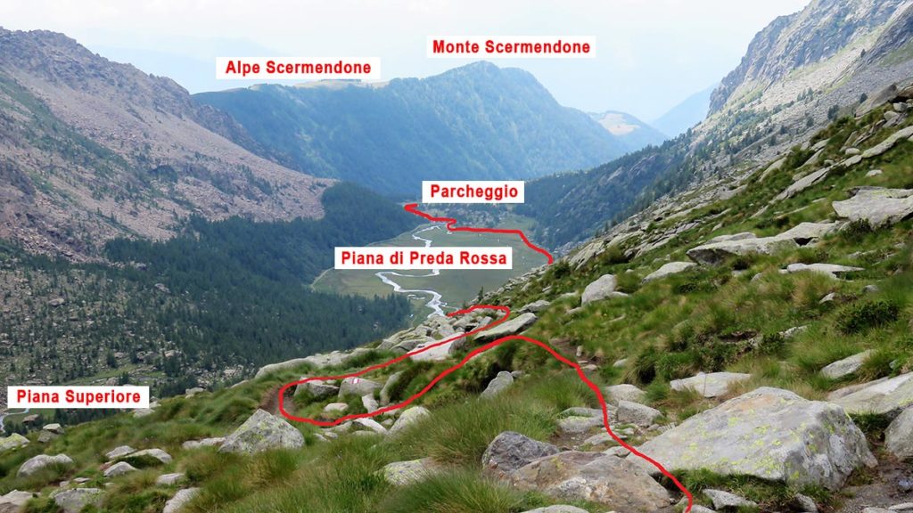 rifugio omio il percorso