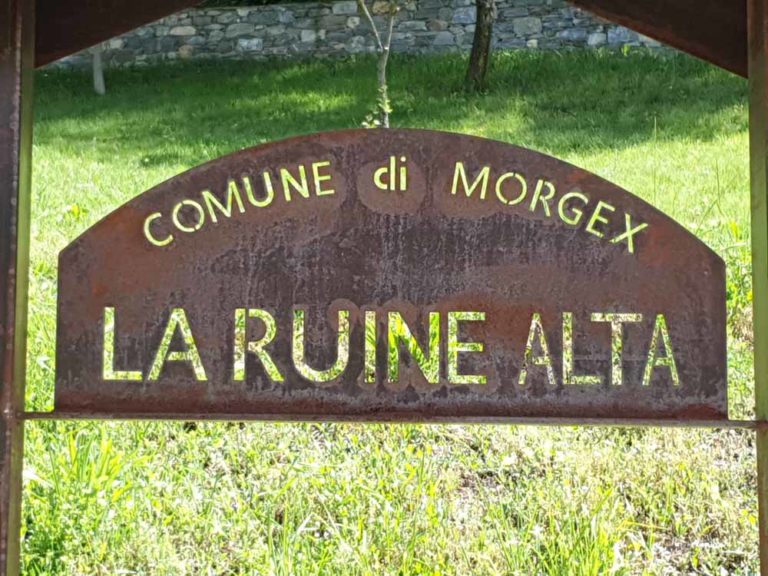 la ruine alta valdigne