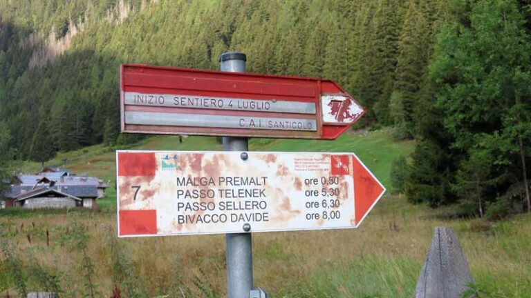 passo sellero indicazioni