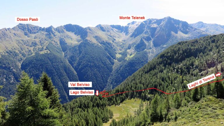 laghi di torena e malga dosso