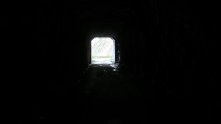 il tunnel del bacino del chiotas