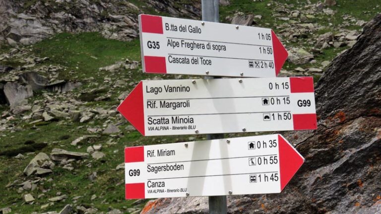 indicazioni al rifugio margaroli