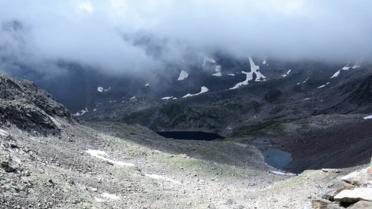 il Lago Negro dal passo