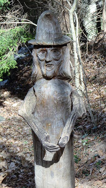 sculture del bosco