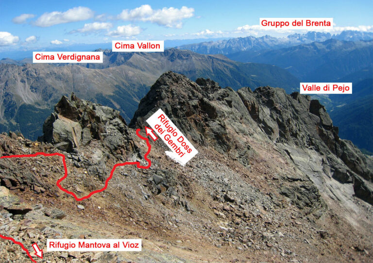 rifugio mantova al vioz