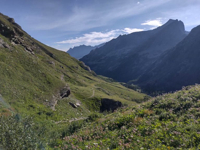 sentiero rifugio benevolo