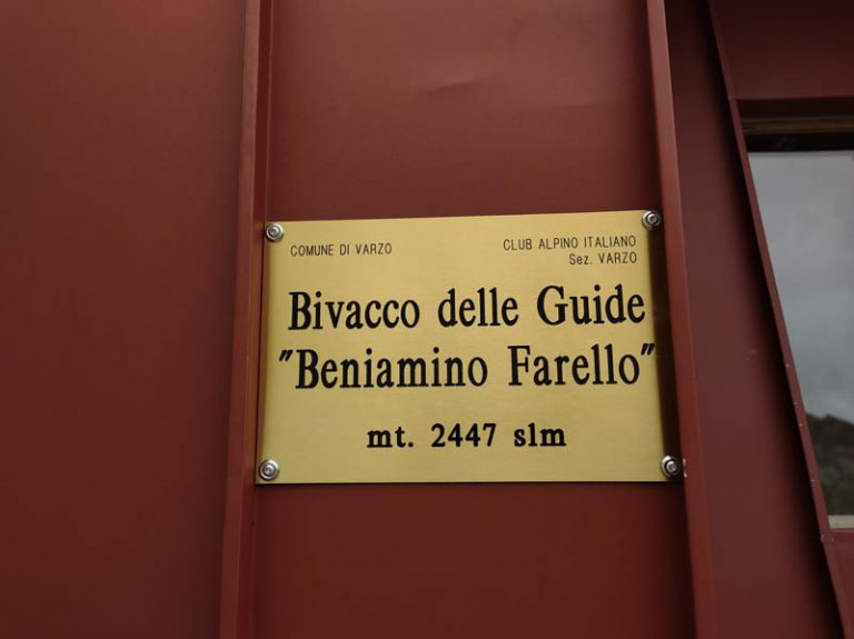 bivacco delle guide beniamino farello