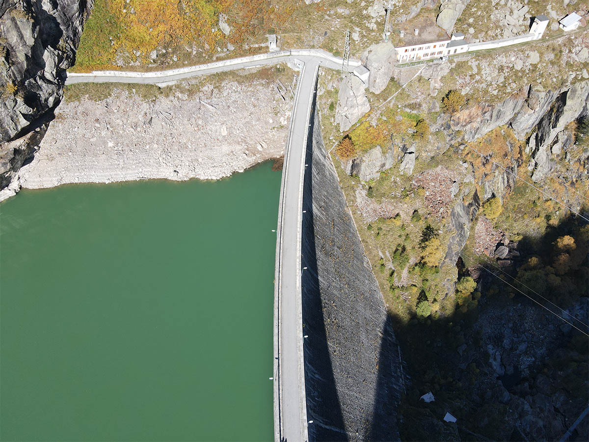 la diga del lago di campliccioli