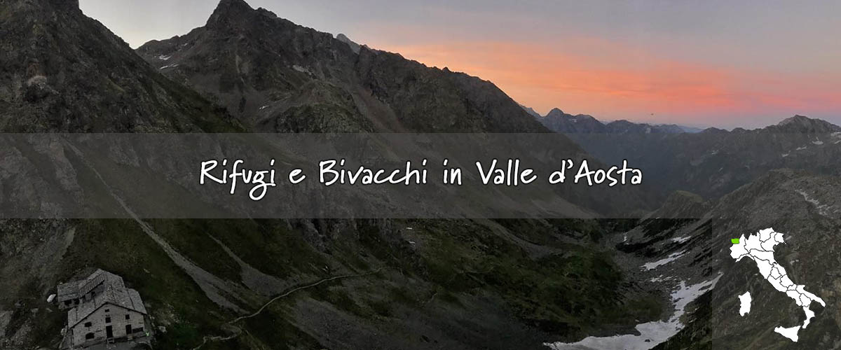 rifugi e bivacchi in valle d'aosta