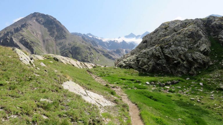 sentiero bivacco battaglione monte ortles