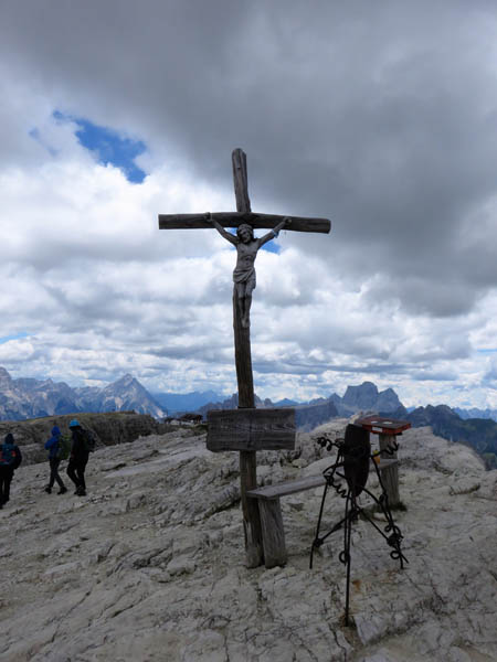 la croce del Piccolo Lagazuoi