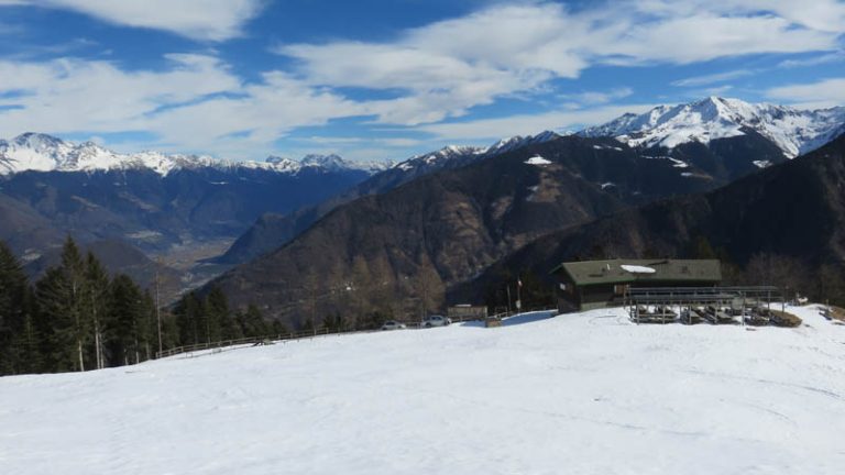 lasciando il rifugio