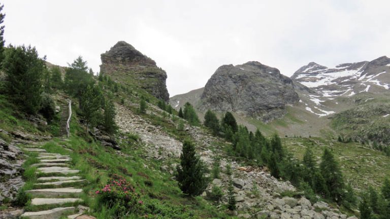 verso il rifugio roma