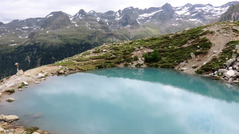 laghetto nei pressi del rifugio roma