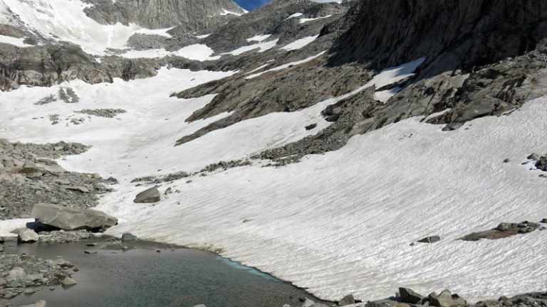 valle aurina laghetto di fusione