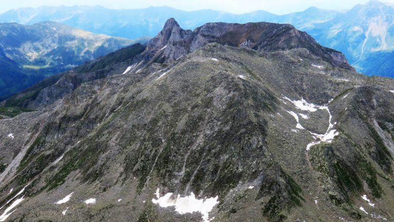 lo spettacolo dalla cima