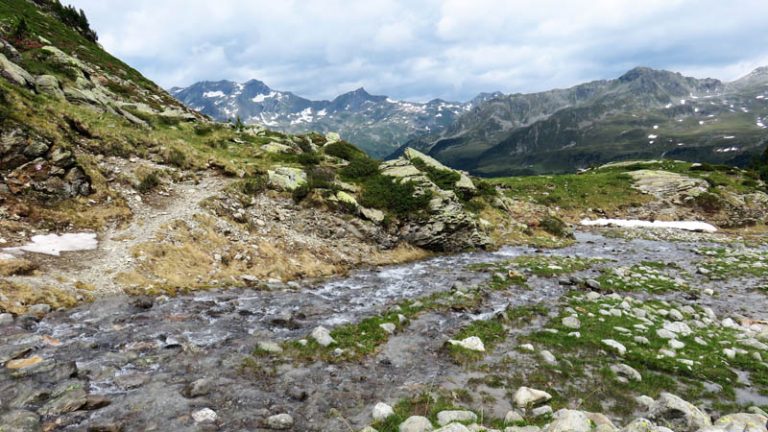 verso il rifugio roma