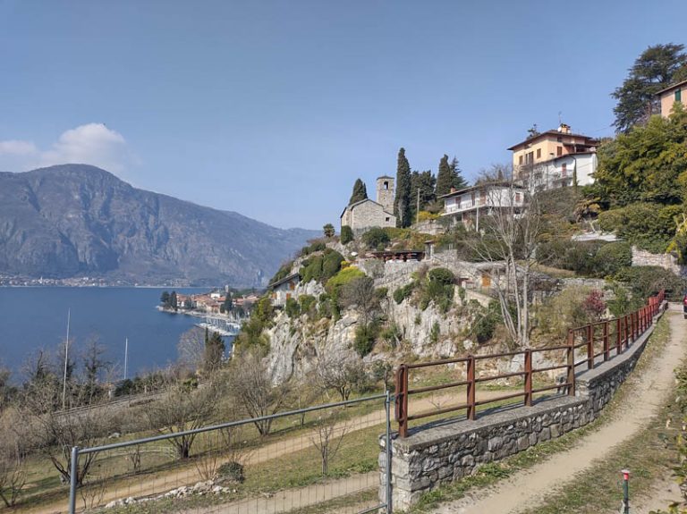 sentiero del viandante da abbadia lariana a lierna