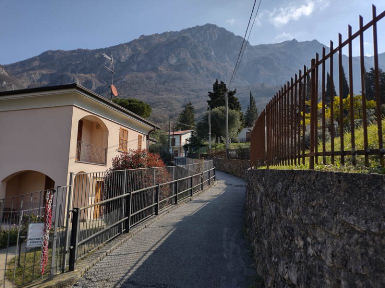 sentiero del viandante variante bassa lierna - varenna