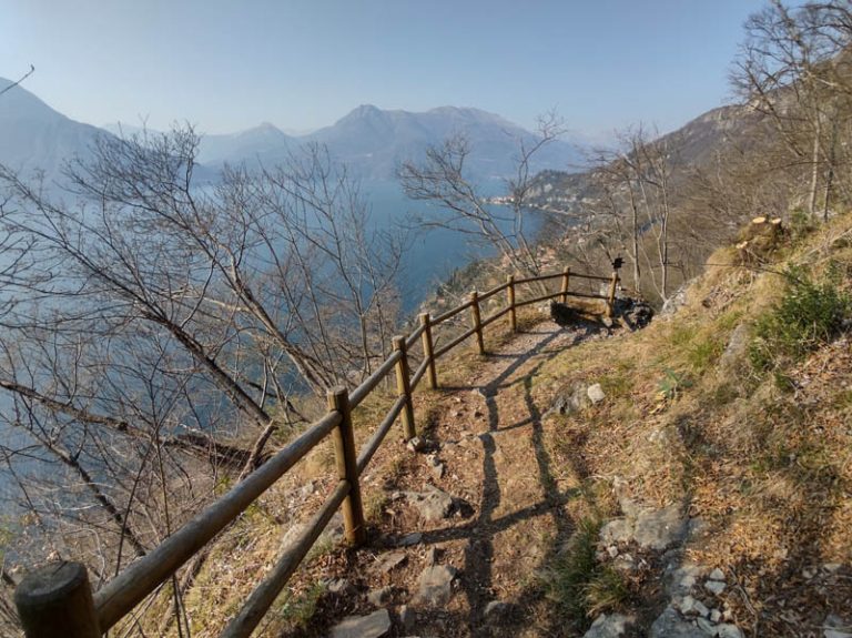 sentiero del viandante variante bassa lierna - varenna