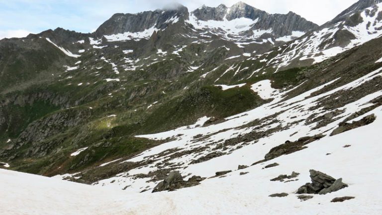 sentiero di salita rifugio giogo lungo