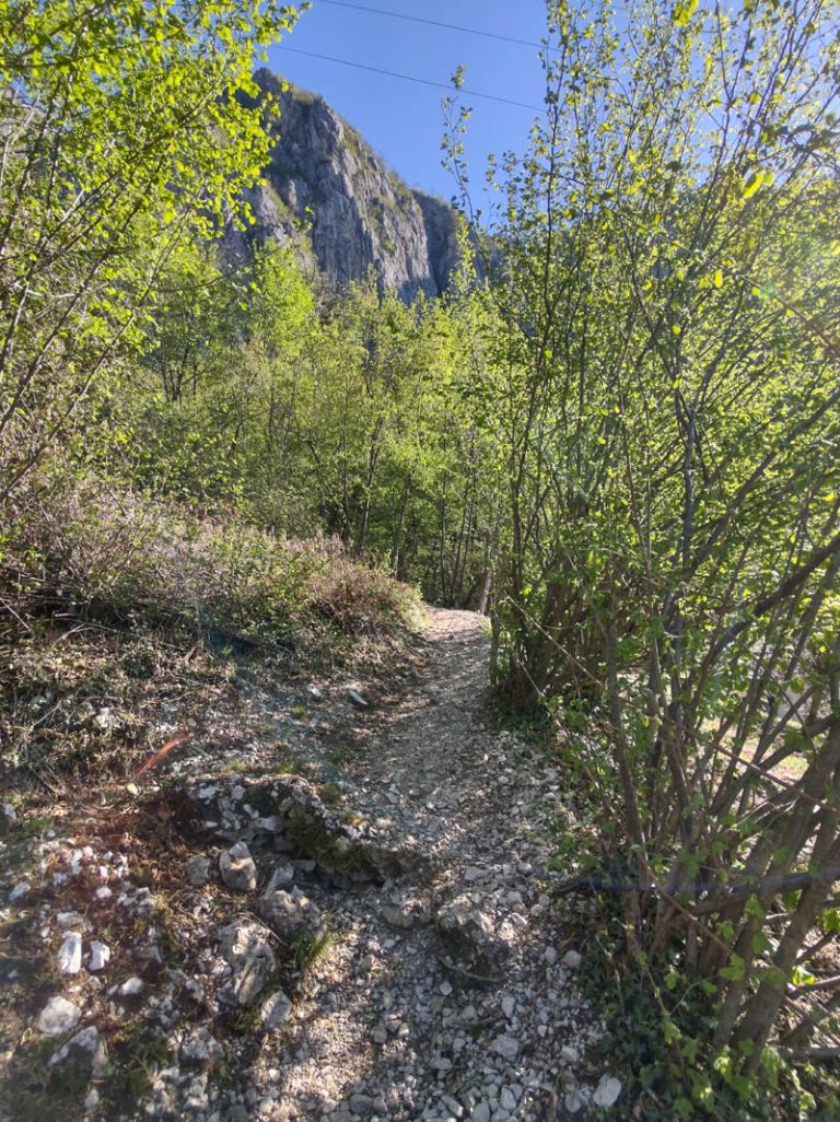 sentiero del viandante 1° tratta lecco abbadia lariana