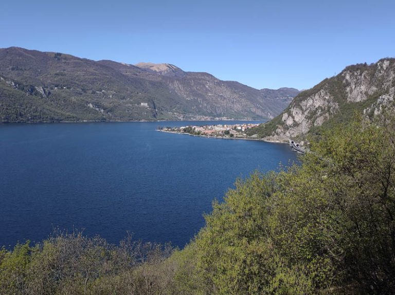 sentiero del viandante prima tratta lecco - abbadia lariana