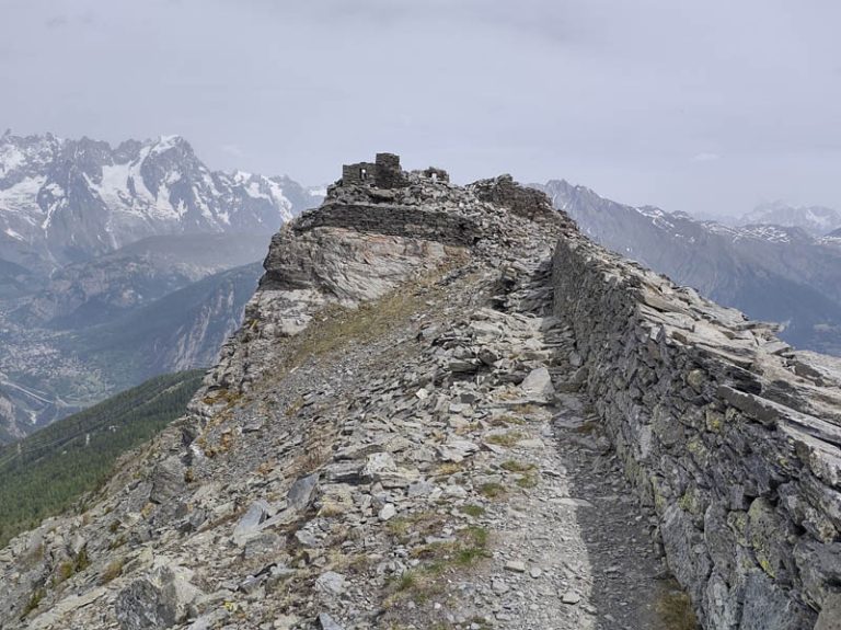 forte vallone di petosan