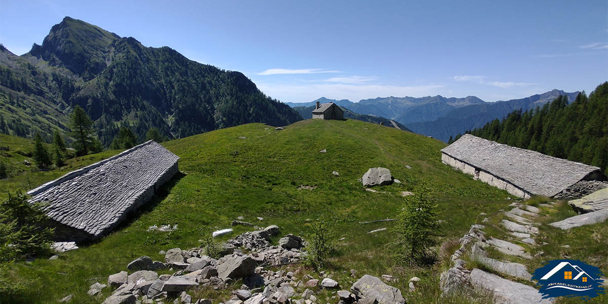 l'Alpe "I Motti" e le sue baite