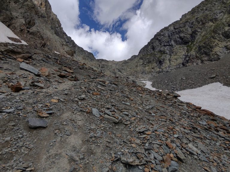 canalone Aiguille de Combal