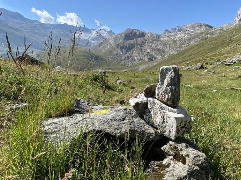 sentiero di salita lago tzanteleina