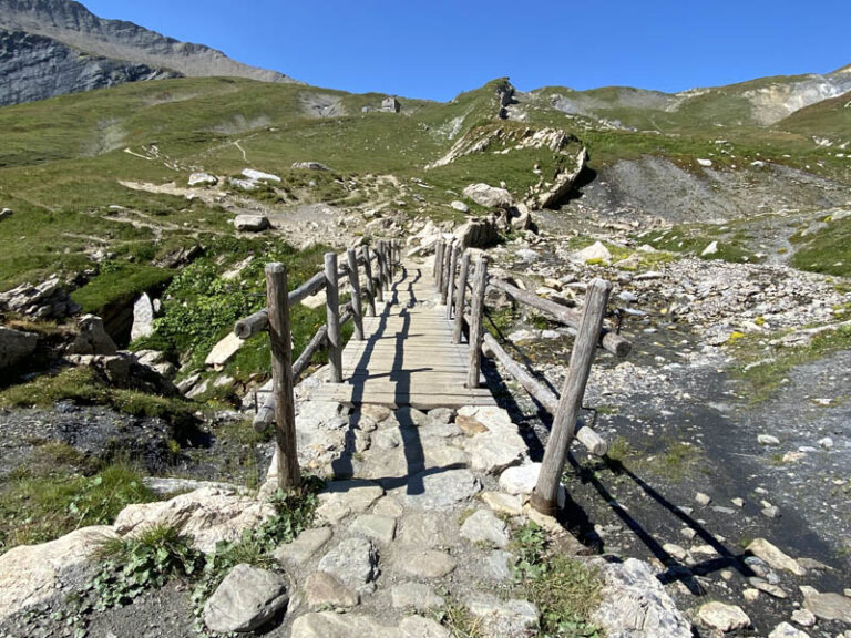 val veny sentiero per la casermetta