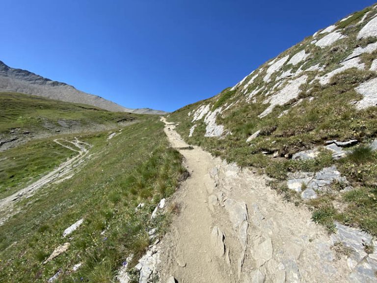 sentiero col de la seigne val veny