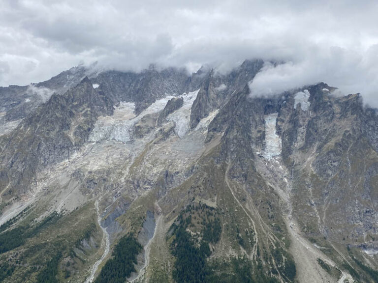 pendii monte bianco