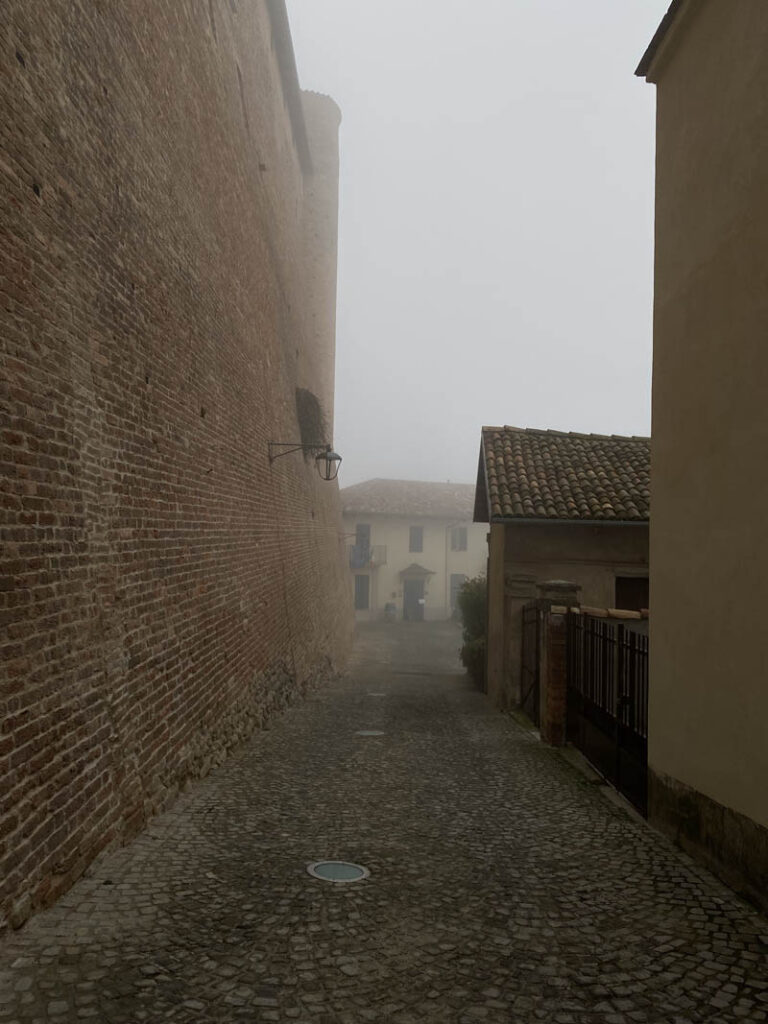 mura del castello di Castiglione Falletto