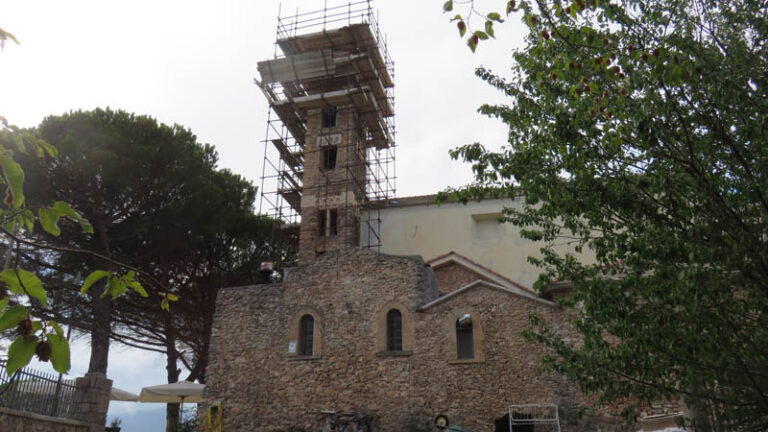 Chiesa di San Martino sentiero natura borgio