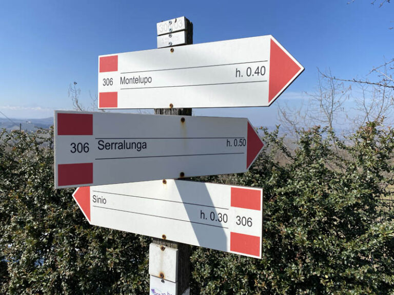 trekking Serralunga d'Alba - Sinio