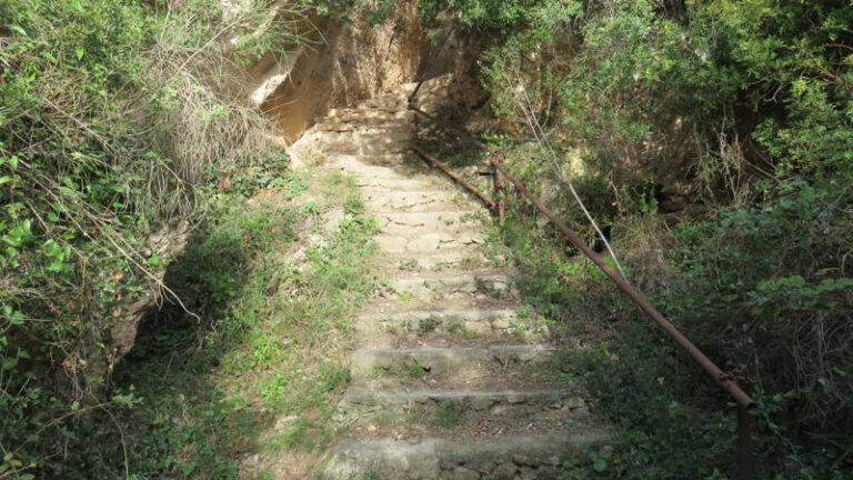 entrata sud alla Cava Vecchia