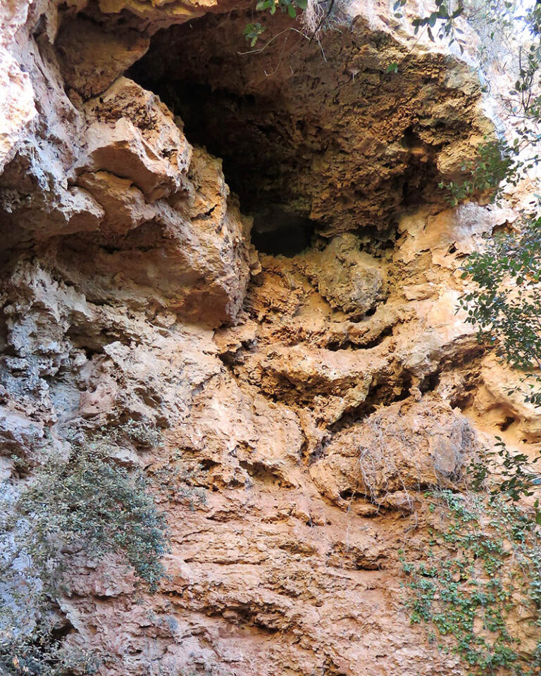 cava della chiesa via dei carri matti