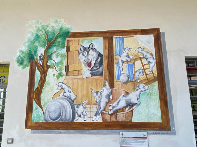 i murales di Montelupo Albese