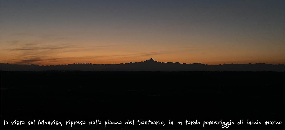 tramonto sul monviso