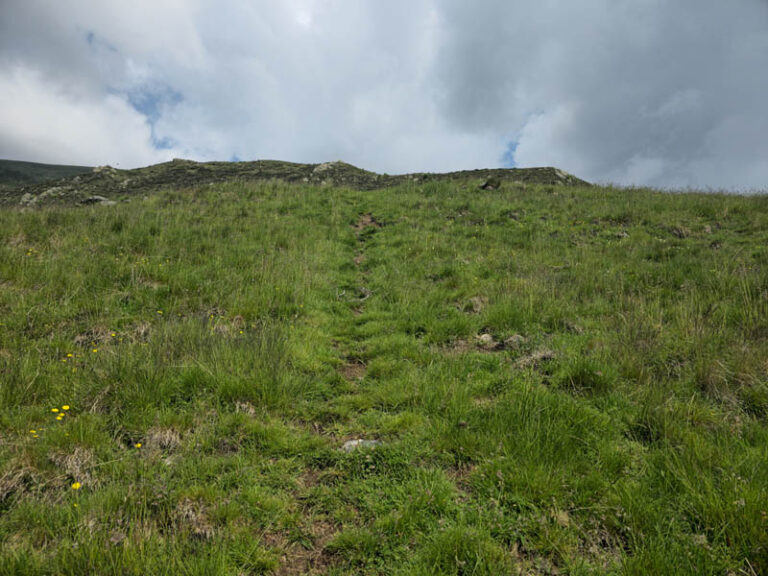 sentiero rifugio la canua