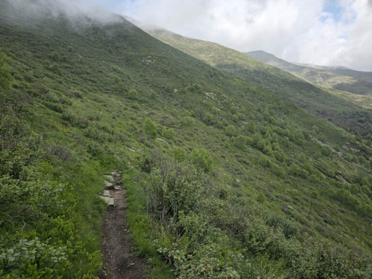 sentiero rifugio la canua